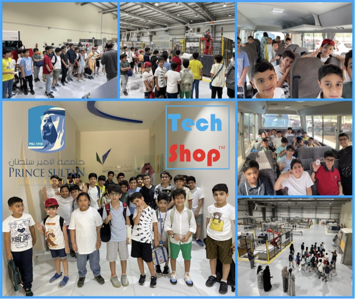 TechShopKSA's tweet photo. هنا #مقتطفات من الأسبوع الثالث :

 ( برنامج #ملهمون الصيفي 2022 )

🔹 بتنظيم: #جامعة_الأمير_سلطان

🔹 بتعاون: #تك_شوب السعودية 🇸🇦 
و منظمة #الملست العالمية للعلوم التكنلوجيا 
 
🔹لزيارة: #القرية الشمسية @KACST  
 
@PSU_RUH 

🔹 تشمل الفعالية:

#تقنية #إدارة #لغة #فن #معرفة #رياضة https://t.co/2qGLxOgAMy