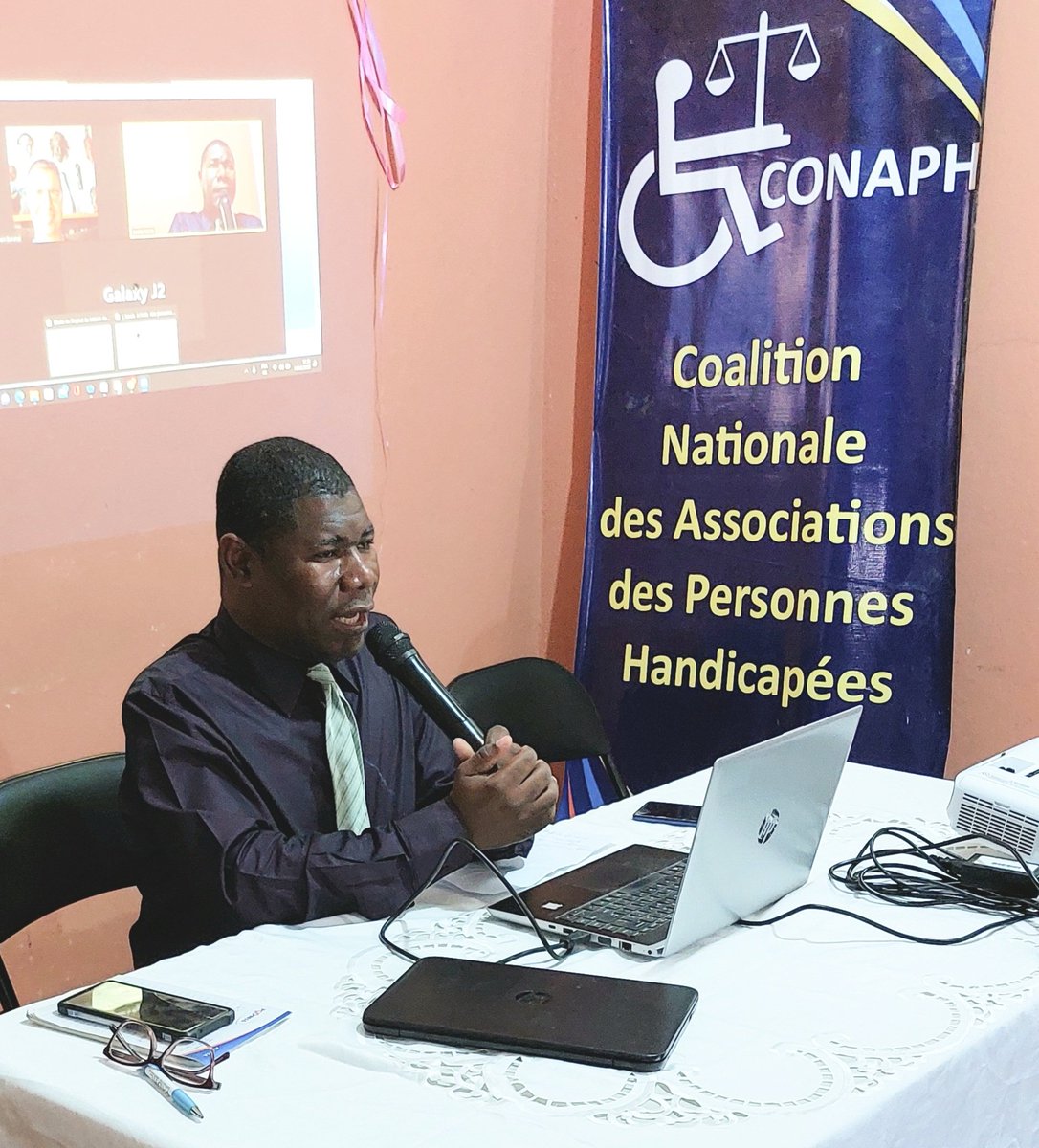 joanngarnier's tweet photo. #Emilio from #CONAPH talked about the flexibility of @DisabRightsFund funding and the authorization #DRFGrantee received to channel their funds to support emergency response such as cash transfer to their members.
#Haïti #earthquake https://t.co/Fp8S7gblss