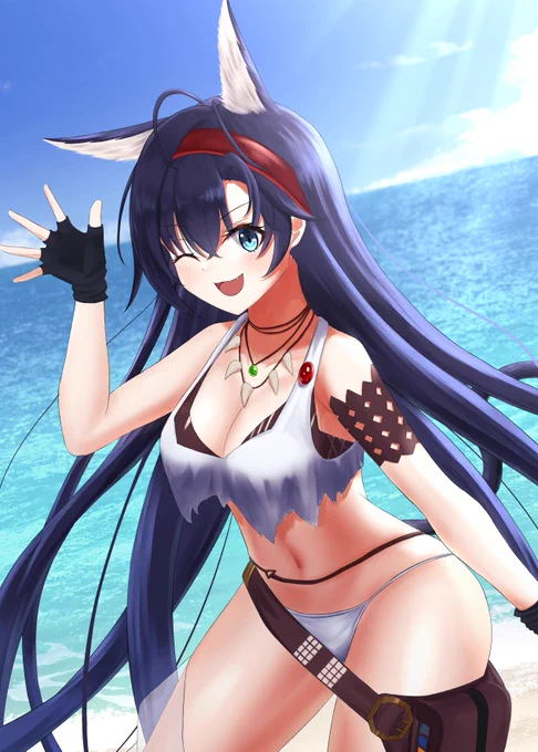 水着ブレイズ#アークナイツ #Arknights 