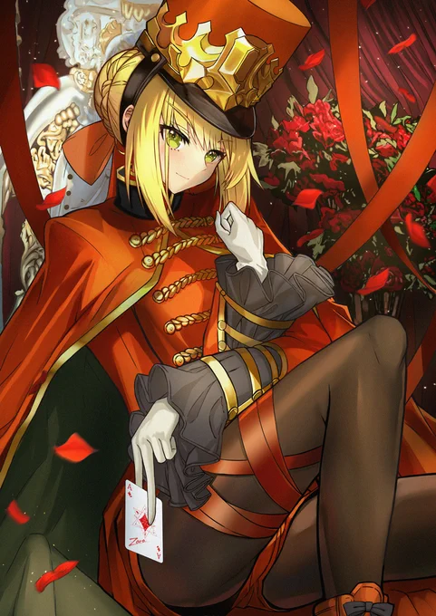 011/fate/ネロ・クラウディウス(軍服)#ワダアルコ展 #FGO  #TYPEMOON #FateEXTRA 