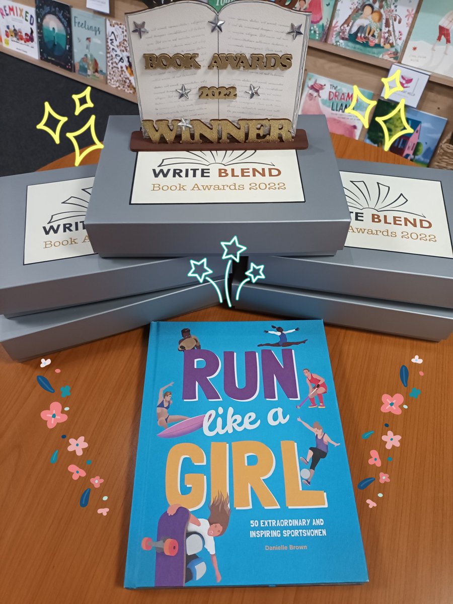 WriteBlendbooks's tweet photo. Congratulations to Run Like A Girl by @danibrownmbe, winner of the #WriteBlendAwards Non Fiction category! https://t.co/GuOaVvrR13