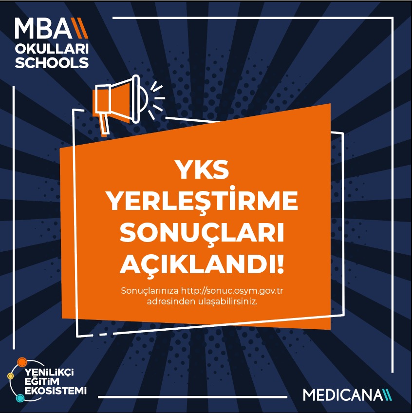 YKS Yerleştirme Sonuçları Açıklandı! Sonuçlarınıza sonuc.osym.gov.tr adresinden ulaşabilirsiniz.

#yks2022