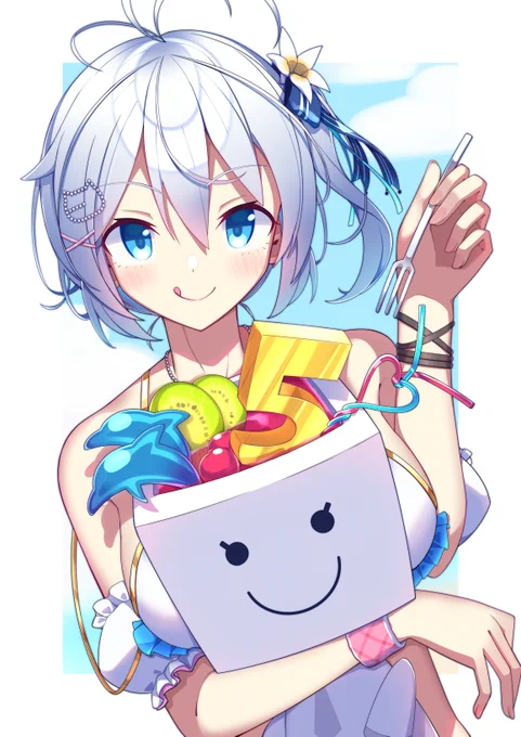遅くなりましたがシロちゃんお誕生日おめでとうございました～!#SiroArt #シロ生誕祭 