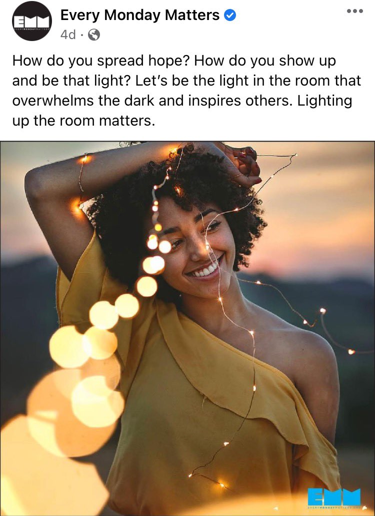 🔆Every Monday Matters-Be the Light🔆