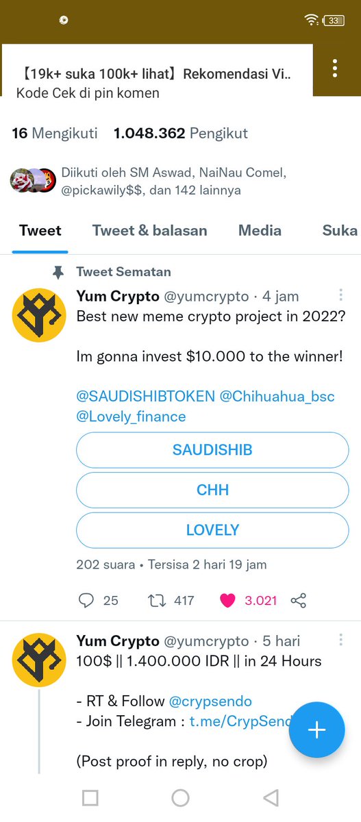 Pipitalif2's tweet photo. @prctiu @yumcrypto https://t.co/zIKEQn6zkV