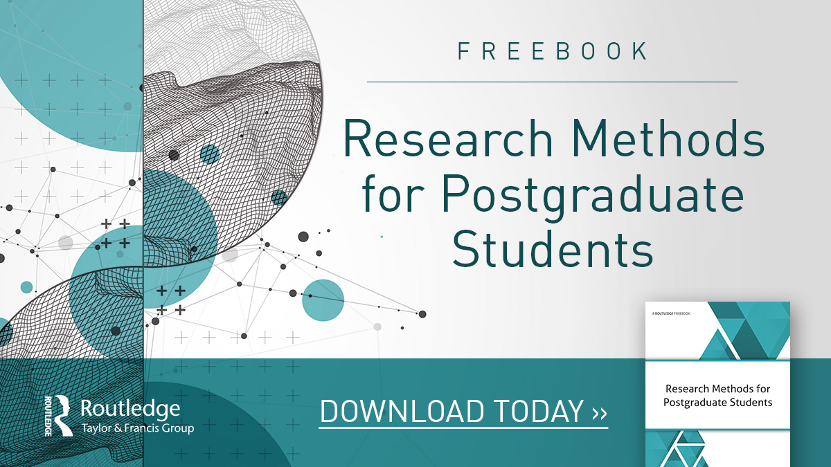 This FreeBook guides postgraduate students through key topics in research methods, helping to expand your knowledge and considering new challenges you may face as you develop your research projects. Download yours! bit.ly/3pgtprU #researchmethods