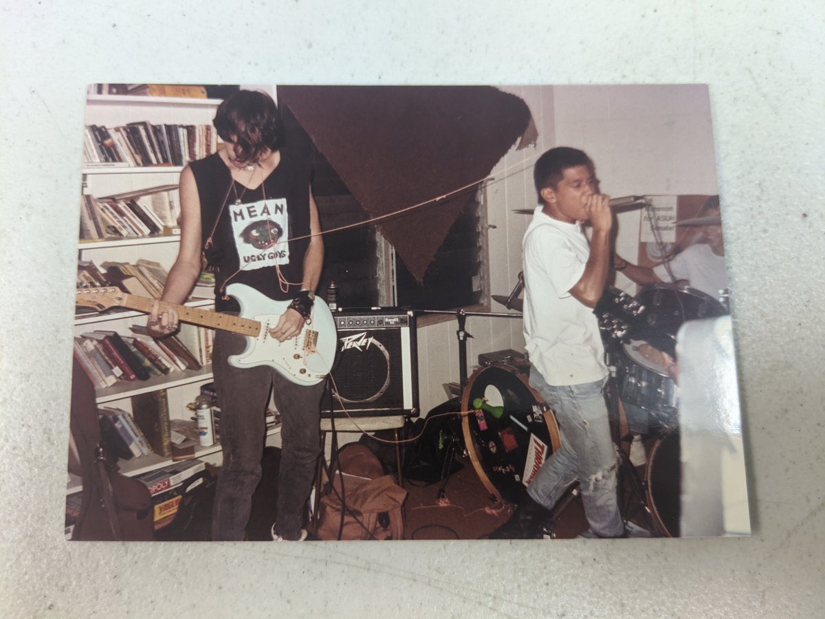 PunkMuseum's tweet photo. Band and gig photos from Pat Ohta's collection. These are all from circa 1986-88. Includes Scarred For Life, Saud, MUG, Broken Man, Devil Dog, the Beast, Stage Dive and more. 37 photos. https://t.co/I23tWEdGyi https://t.co/jXHMh8CGlF