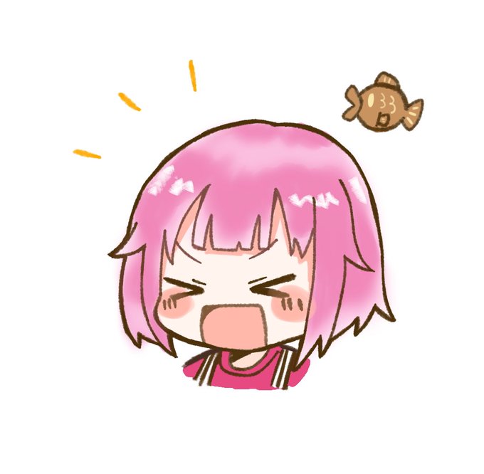 塗り練習してたえむちゃん 