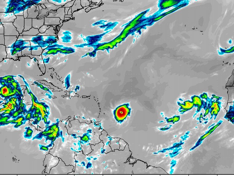 HurricaneManWx's tweet photo. Signs of the ATL waking up towards the end of August is in sight.

Still long-range stuff with GFS throwing a strong storm in the MDR, while the Op ECMWF still not showing anything. 

Although ensembles are lighting up like a Christmas tree letting us know "The peak is here"! https://t.co/ZCHidyGQX4