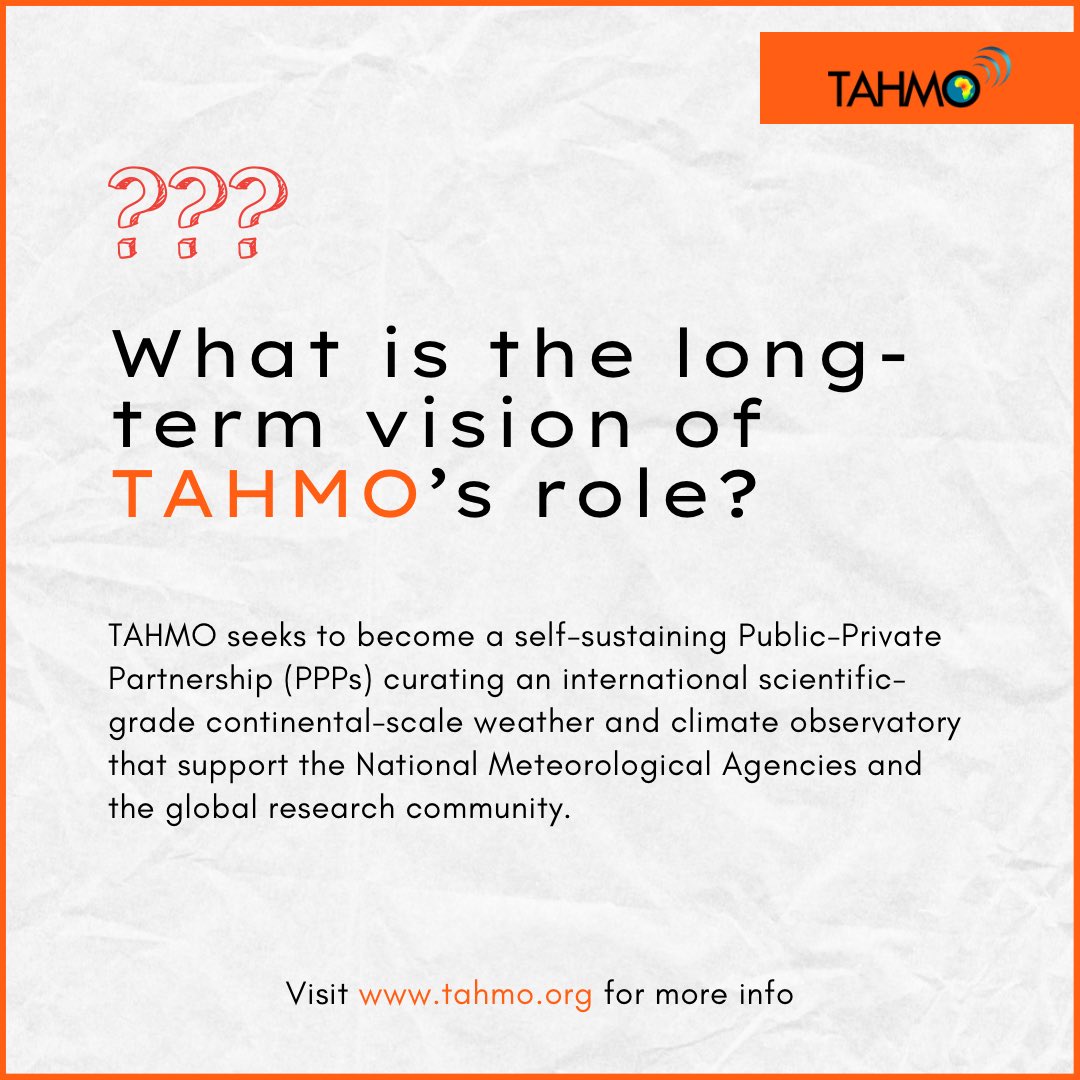 Q &amp; A Monday: 

Found this useful?

Visit tahmo.org for more info.