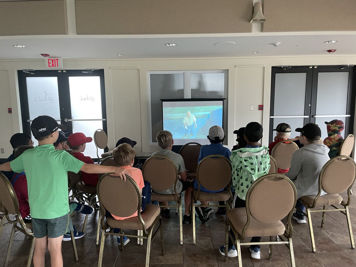 Time flies at Clovelly Junior Golf Camp!  And not even rain can stop us🏌️‍♀️

Congrats to our week 7 award winners, enjoy your ProV1’s😎

Kindness:Brody Arbuckle
Most improved:Peter Sampson 
Course etiquette:Owen Hennessey 
Skills:Cole hickey

Still some spots left in our last week!