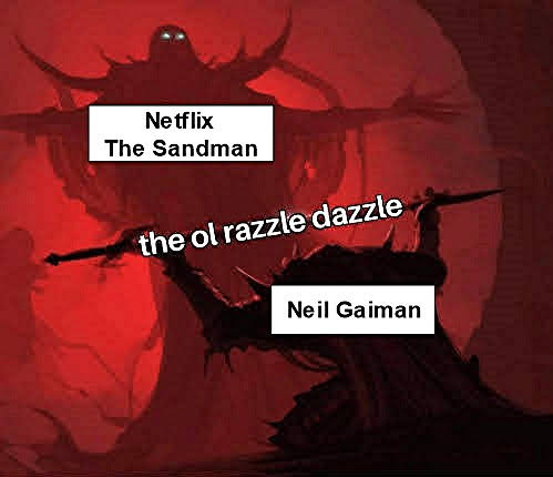 MorphiaSandman's tweet photo. He's given it the old razzle dazzle treatment
@neilhimself #thesandman #TheSandmanNetflix #netflix https://t.co/0BhwOTriZx