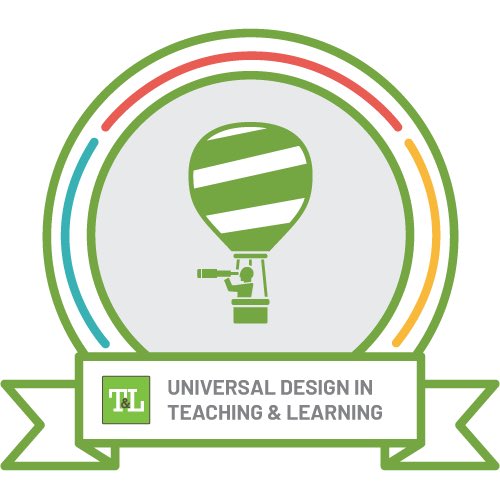 Registration is open for the Universal Design in Teaching and Learning badge course for semester one. The course is open to NUIG staff, and will be offered over ten weeks in a flexible online format. Register now and share with colleagues: nuigalwayie.sharepoint.com/sites/CELT2/_l…