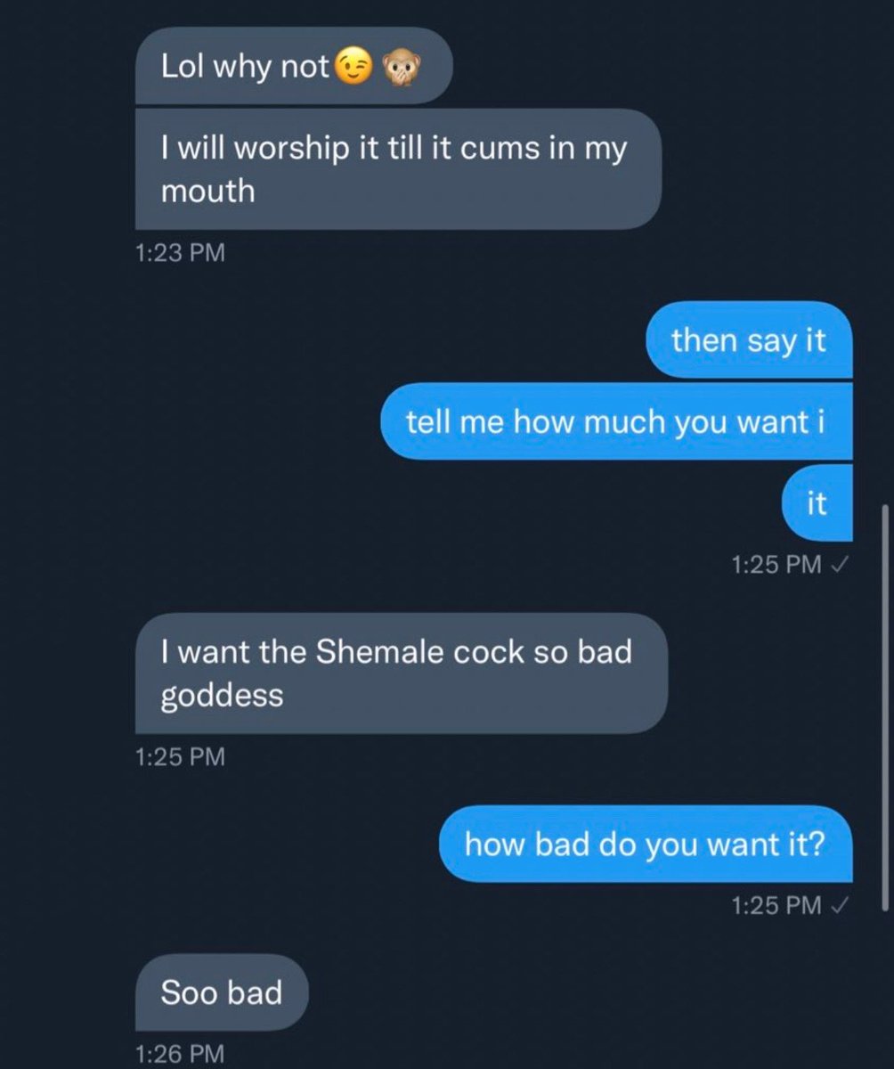 goddess_cindy1's tweet photo. Look here. A disgusting faggot wants to be exposed and humiliated. Already on his knees and to take shemale cock. 

Should I also expose his school email address so we can fuck him over? 😏 https://t.co/7OIScIAHcD
