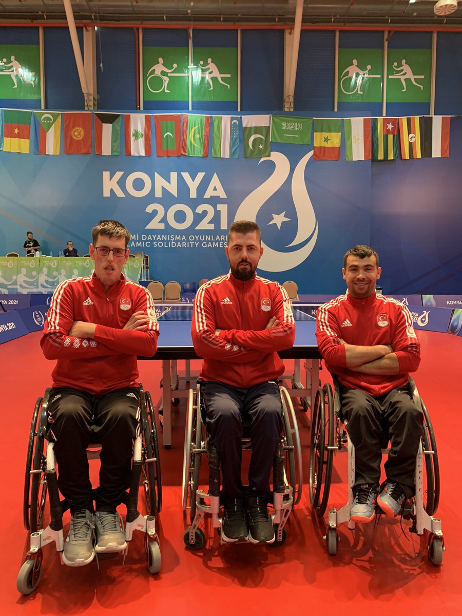 LiderEngelliler's tweet photo. #Konya2021 | 5. İslami Dayanışma Oyunları Takımlar Kategorisinde sporcularımız Ali Öztürk, Hamza Çalışkan ve Ahmet Nihat Yıldırım’dan oluşan ekip şampiyon oldu. Sporcularımızı tebrik ederiz! #SporlaİzBırak https://t.co/SdParSi6Ck