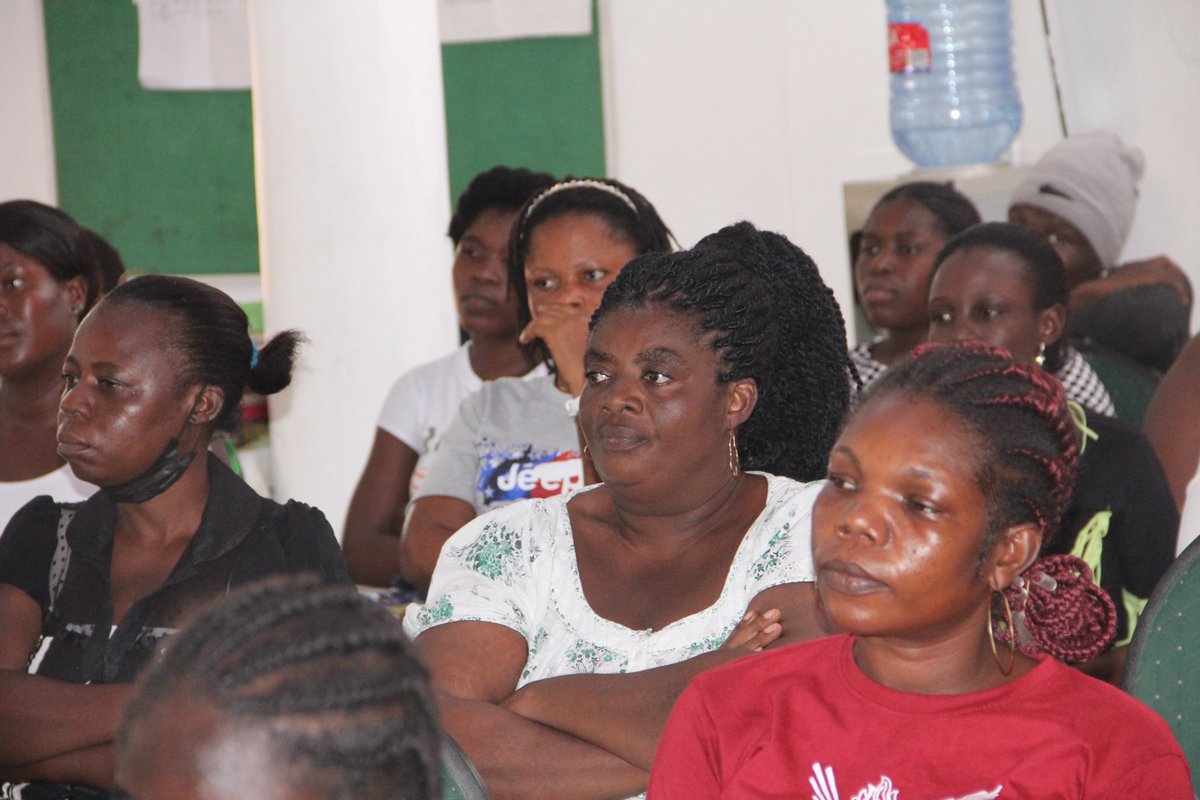 vtfprogramme's tweet photo. A 4-day Enterprise Creation Management Skills was organized for 95 Young people pursuing Vocational Skills Training at Nye Awo Kpakpa Skills Development Centre (Labadi). The Training was facilitated by Mrs. Patience Adiekeke Morrison and Mr. Emmanuel Adentwi Jnr. https://t.co/JPM6jxqVC4