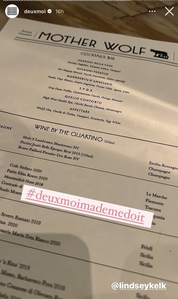 PajamaBookGirl's tweet photo. When you get more excited seeing @LindseyKelk on @deuxmoiworld than a massive celebrity sighting 🤦🏻‍♀️😂❤️ https://t.co/MZ85BngwbA
