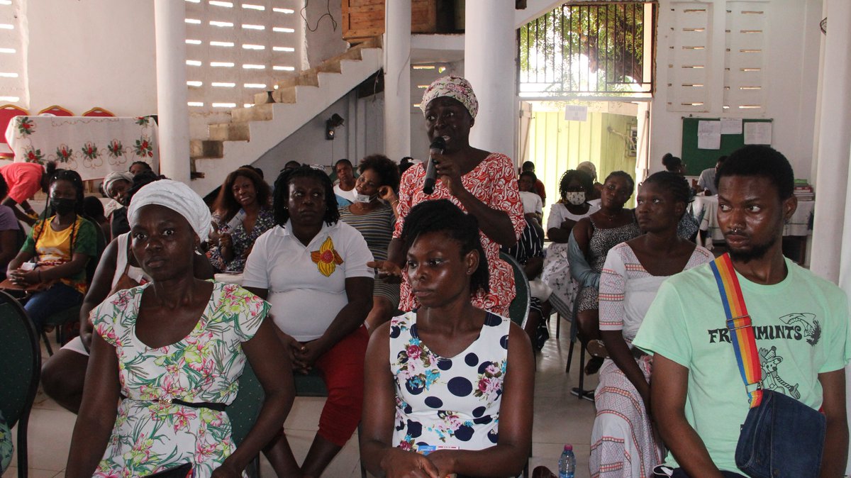 vtfprogramme's tweet photo. A 4-day Enterprise Creation Management Skills was organized for 95 Young people pursuing Vocational Skills Training at Nye Awo Kpakpa Skills Development Centre (Labadi). The Training was facilitated by Mrs. Patience Adiekeke Morrison and Mr. Emmanuel Adentwi Jnr. https://t.co/JPM6jxqVC4