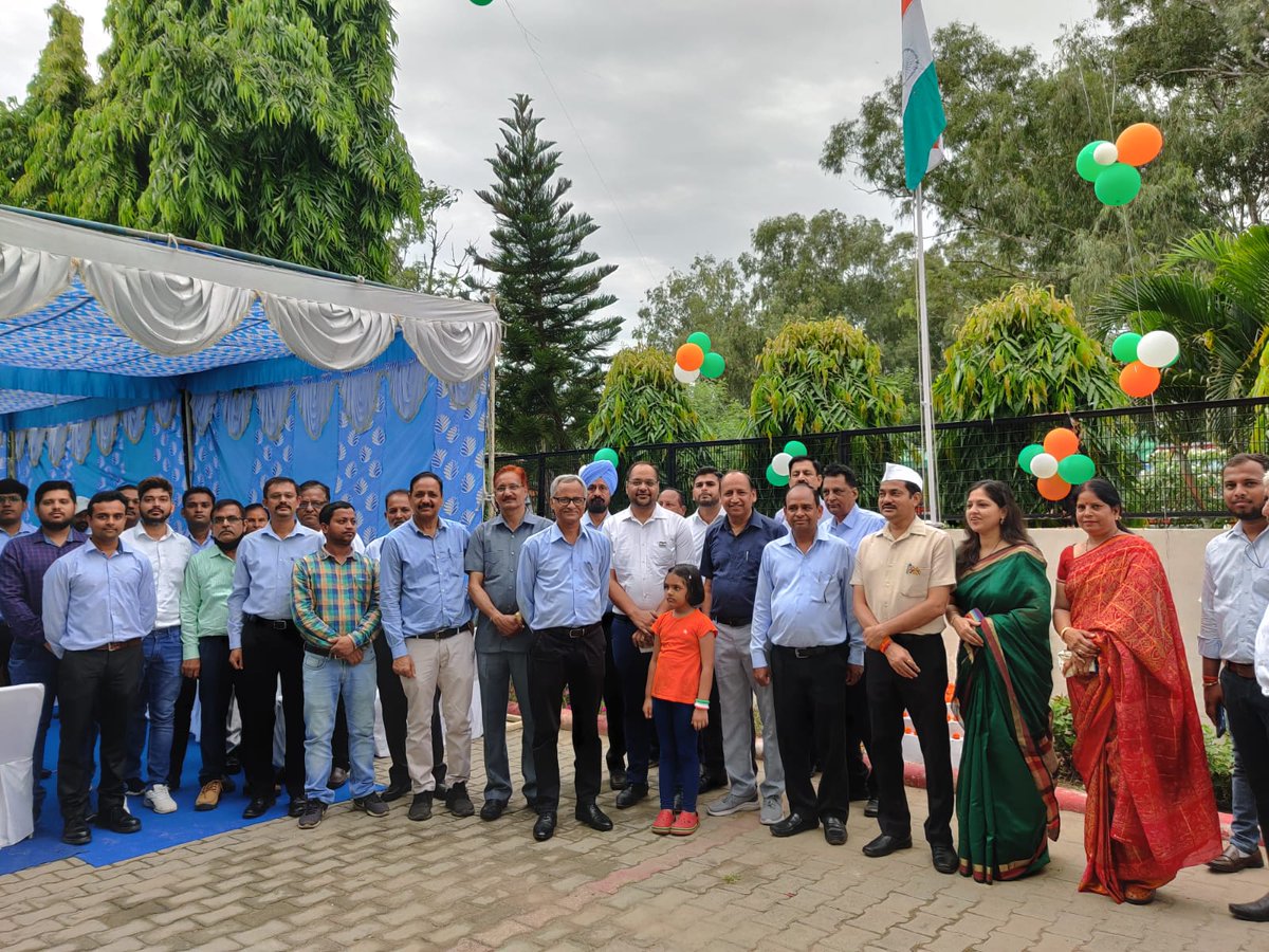 #IndependenceDay2022 celebrations at #EDFC’s #Ambala unit. 

#स्वतंत्रतादिवस 
#Iday2022
#AmritMahotsav
#IndiaAt75
#HarGharTiranga
#DFCCelebratesIndiaIndiaat75