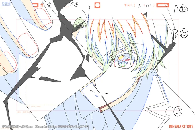 『カードファイト!! ヴァンガード will+Dress』制作素材ピックアップ第7話の放送・配信がスタートしました大手ゼネコンの御曹司、清蔵タイゾウライカのファイト異なるスタンスと共通の想い… 注目の一戦です!#ヴァンガード #ウィルドレス #戦士の誇り 