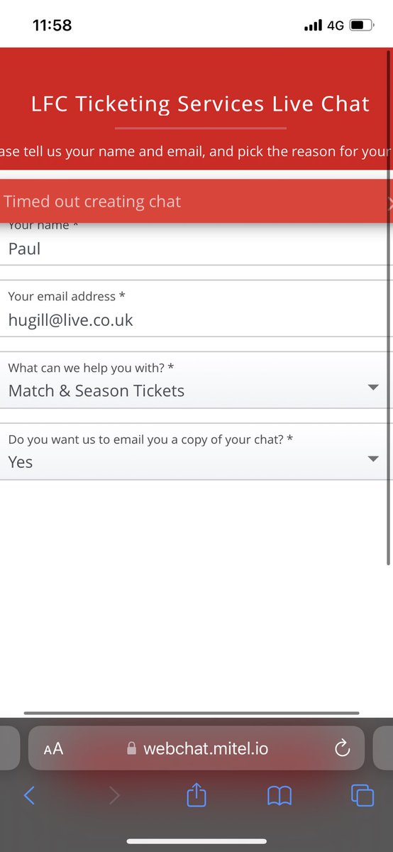 AdamHugill1's tweet photo. No live chat. Phone line not operational. NO HELP! https://t.co/nk06jfmVCV
