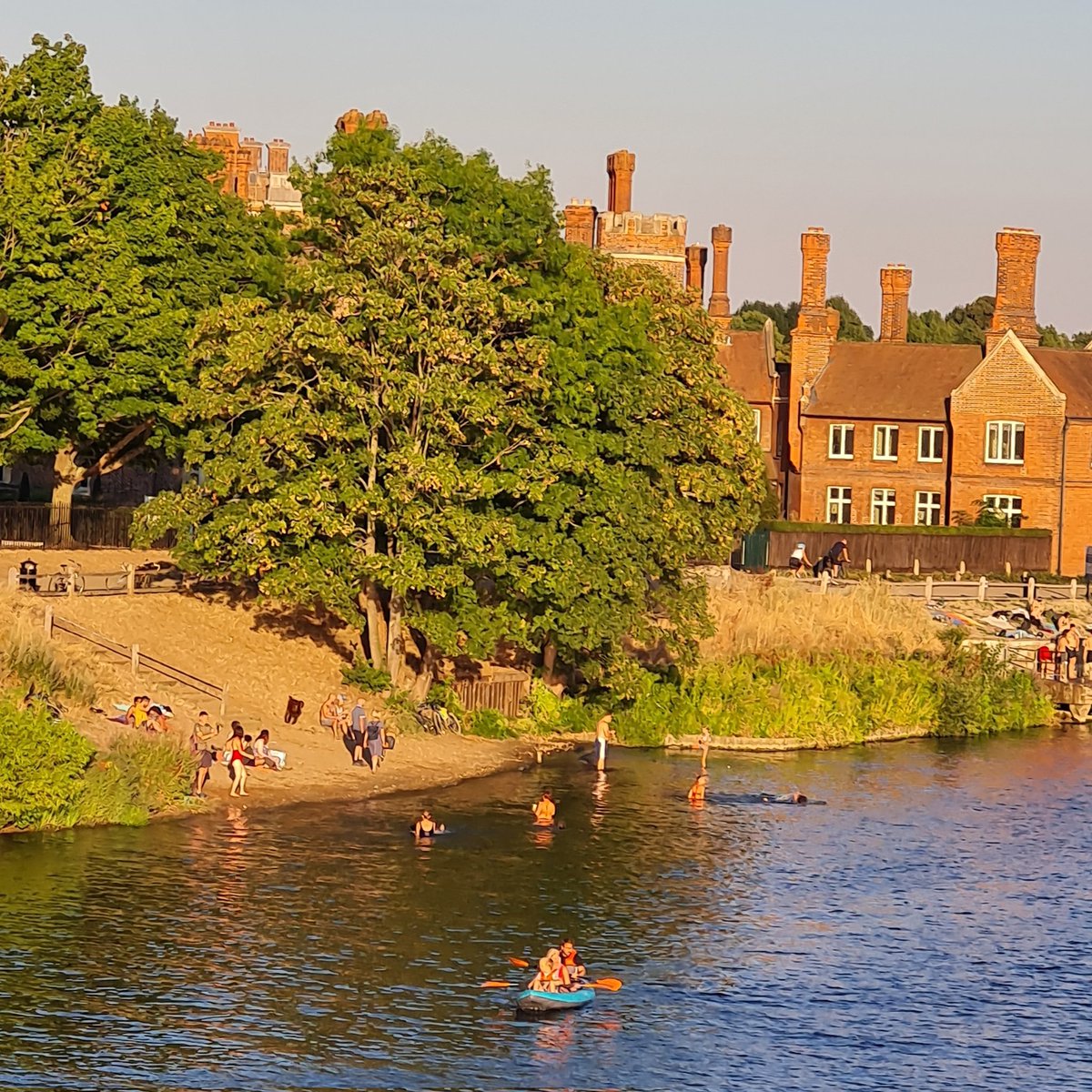 Sad to hear of another life cut short by the #RiverThames 😢 Signs need to be erected warning of the #dangersofswimmingintheriver : 🌊the underwater currents, 🚤fast moving boats and 🐀 #weilsdisease  <a href="/EUEnvironment/">EU EnvironmentAgency</a> #hamptoncourt