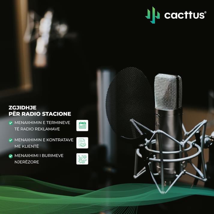 Cacttus_Sha's tweet photo. CACTTUS ju prezanton produktin bazë për sektorin e Radiove i cili ju mundëson bashkëpunim efikas duke i automatizuar ose dixhitalizuar proceset e brendshme si dhe ju ndihmon në menaxhimin e hapësirave reklamuese dhe kërkesave online🎙

📧info@cacttus.com
📱+383(0) 38 600 488 https://t.co/HiVxKKcj75
