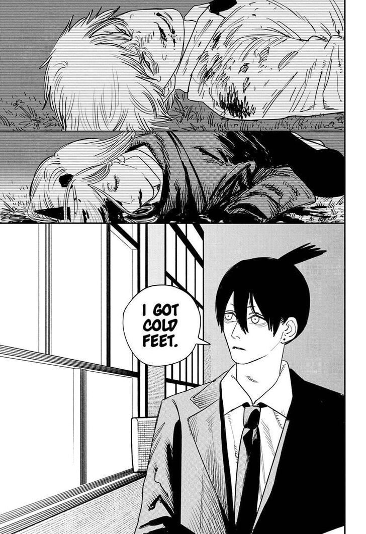Re-reading CSM part 1... Aki is such a compelling character. 
