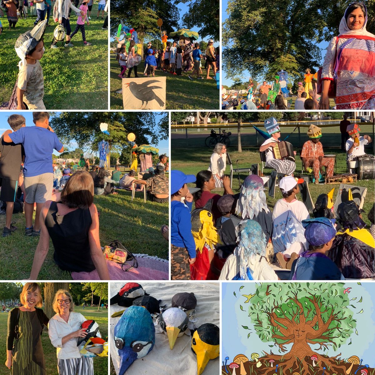 Incredible presentation of the Mother 🌳by @ShadowlandThtre with @artsinparksTO at Dentonia Park!!
#AWeekInTheLife
#BEY #OutdoorLiving
#GreenSpacesForAll