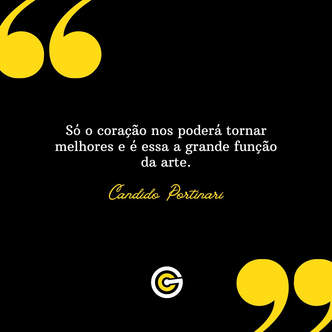 escola_cg's tweet photo. Insight do artista plástico Candido Portinari, pra você se inspirar e começar a semana com o pé direito! 😉

#escolacg #escolacarlosgomes #arte #música #softskills #cursos #workshops #aulaexperimental #váalém #insightdasemana #frase #artista #Portinari #boasemana https://t.co/zjpyEzcyZT