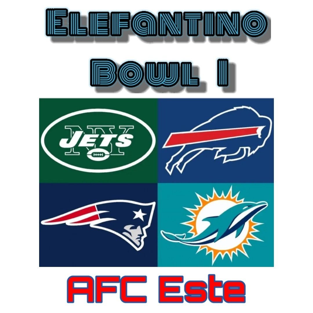 azanoniplus's tweet photo. Arranca la Elefantino Bowl!!
Te animas a participar?
Para hacerlo pincha aquí
⬇️⬇️⬇️⬇️⬇️⬇️⬇️⬇️⬇️
https://t.co/PBLyXBbc6s
#elefantinobowl #queentrenloselefantes #elefantesforever #solopordiversion #nfl #superbowl #nflesp #nflespañol #NFLEspanol #afc #afceste #billsmafia #patriots https://t.co/GS1bW4wx28