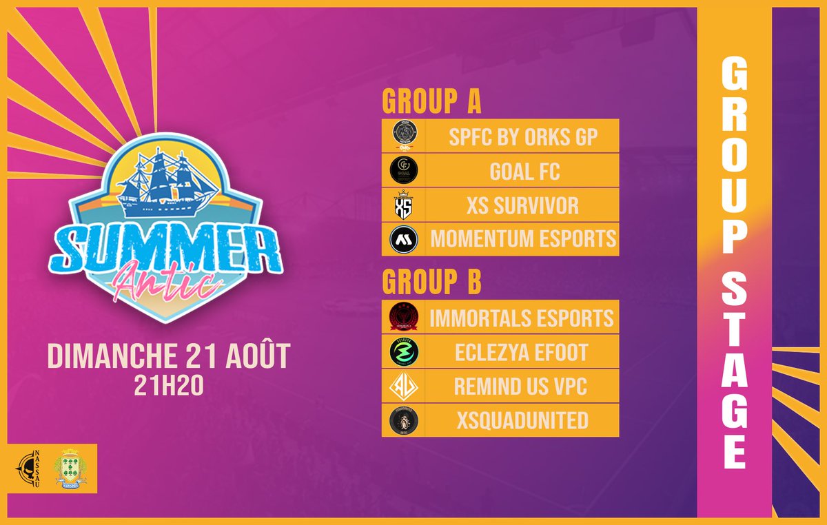 🏆 | #ClubPro #FIFA22 | #AnticSummer

➡️ 𝗜𝗹𝘀 𝗰𝗼𝗺𝗽𝗼𝘀𝗲𝗻𝘁 𝗹𝗲𝘀 𝗴𝗿𝗼𝘂𝗽𝗲𝘀 𝗔 𝗲𝘁 𝗕 :

Qui sortira premier de sa poule ? À vos sondages ! 🔽

🔜 𝐆𝐫𝐨𝐮𝐩𝐞 𝐂 &amp; 𝐃 : 𝐝𝐞𝐦𝐚𝐢𝐧 𝟏𝟑𝐡𝟎𝟎. | 𝐉-𝟔 🔥
