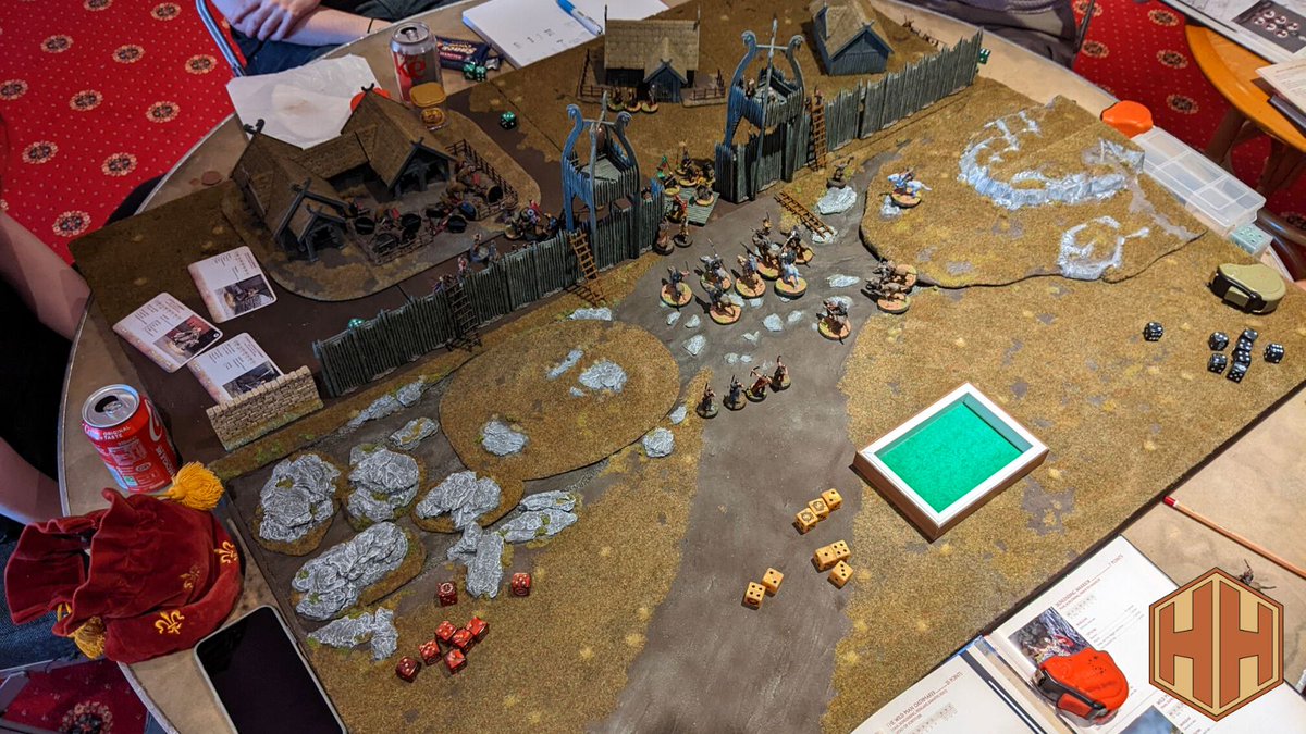HobbyHiveUK's tweet photo. 🎲 Wargaming &amp; Tabletop Day | Event Highlights

The Fellowship (of players 😉) came together and played out some excellent scenarios for the Middle-Earth Strategy Game.

Great to see an under-appreciated game getting some love! Shame about Edoras...

#wargaming #tabletop #lotr https://t.co/p5f4wXG1r8
