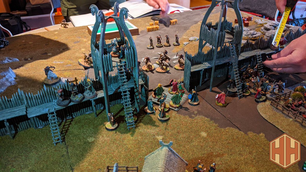 HobbyHiveUK's tweet photo. 🎲 Wargaming &amp; Tabletop Day | Event Highlights

The Fellowship (of players 😉) came together and played out some excellent scenarios for the Middle-Earth Strategy Game.

Great to see an under-appreciated game getting some love! Shame about Edoras...

#wargaming #tabletop #lotr https://t.co/p5f4wXG1r8