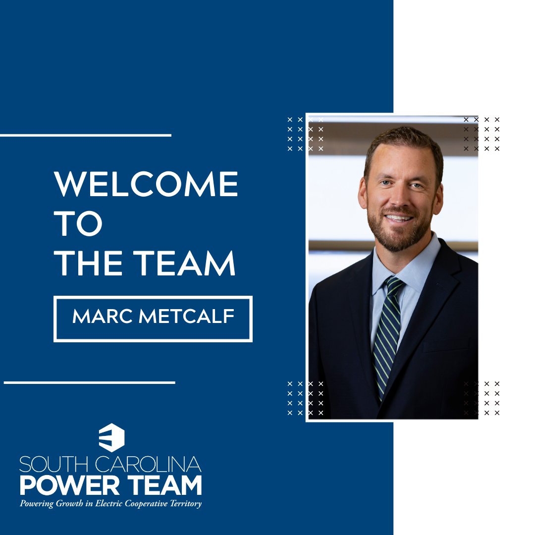 We're excited to introduce the newest member of our team, Marc Metcalf! Marc will serve as a Senior Project Manager, bringing nearly 20 years of business and economic development experience. Welcome! scpowerteam.com/marc-metcalf-s…