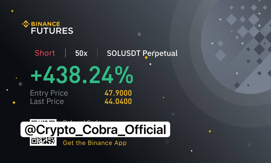 _crypto_cobra's tweet photo. #SOLUSDT POSITION UPDATE

@Crypto_Cobra_Official

🔥To get this type of signals
⤵️🔗
https://t.co/30HWsHa0UJ

#BTC #Binance #Coinbase #KuCoin #bybit #eth $btc https://t.co/vzg7s0k7pv