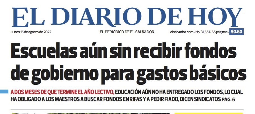 CRAMSV's tweet photo. Solo faltan 2 meses para terminar el año escolar...

Cuando el dinero NO alcanza, es porque se lo están r...... ! https://t.co/ZoFM0eQVZx
