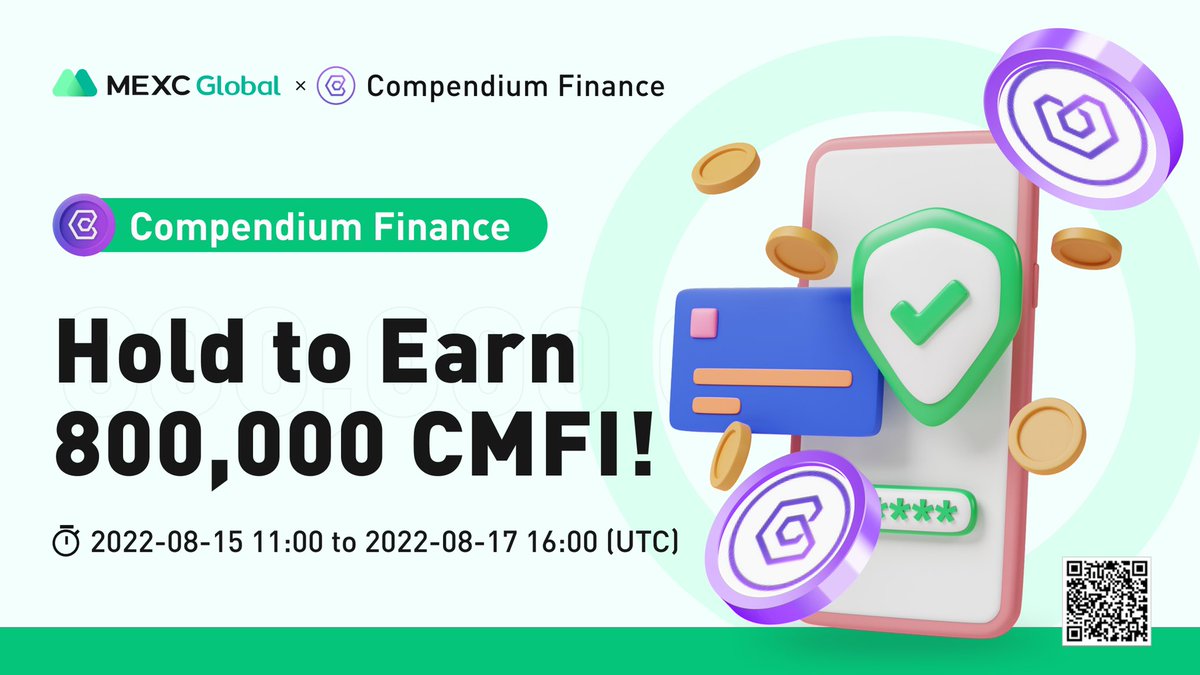 MEXC's tweet photo. 🏆Launching the @CompendiumFi Hold to Earn Event - 800,000 $CMFI to be won!

⏰Event Duration: 11:00 Aug 15 to 16:00 Aug 17 (UTC)

Details: https://t.co/tMIdWDsv3V

💚 Sign up: https://t.co/1BtRRD0HE4

#Compedium #MEXCGlobal https://t.co/3RqauOLxQK
