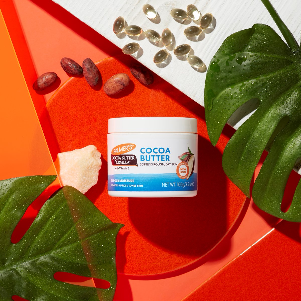 PalmersUK's tweet photo. Palmer's #CocoaButter Formula Original Solid Jar is a unique, multi-purpose moisturiser with over 101 uses, from softening &amp; moisturising dry skin to protecting tattoos and removing make-up. 😍🙌

Have you tried it yet?

#jar101 #palmers #thenatureofyou https://t.co/FEFmi3B7cn