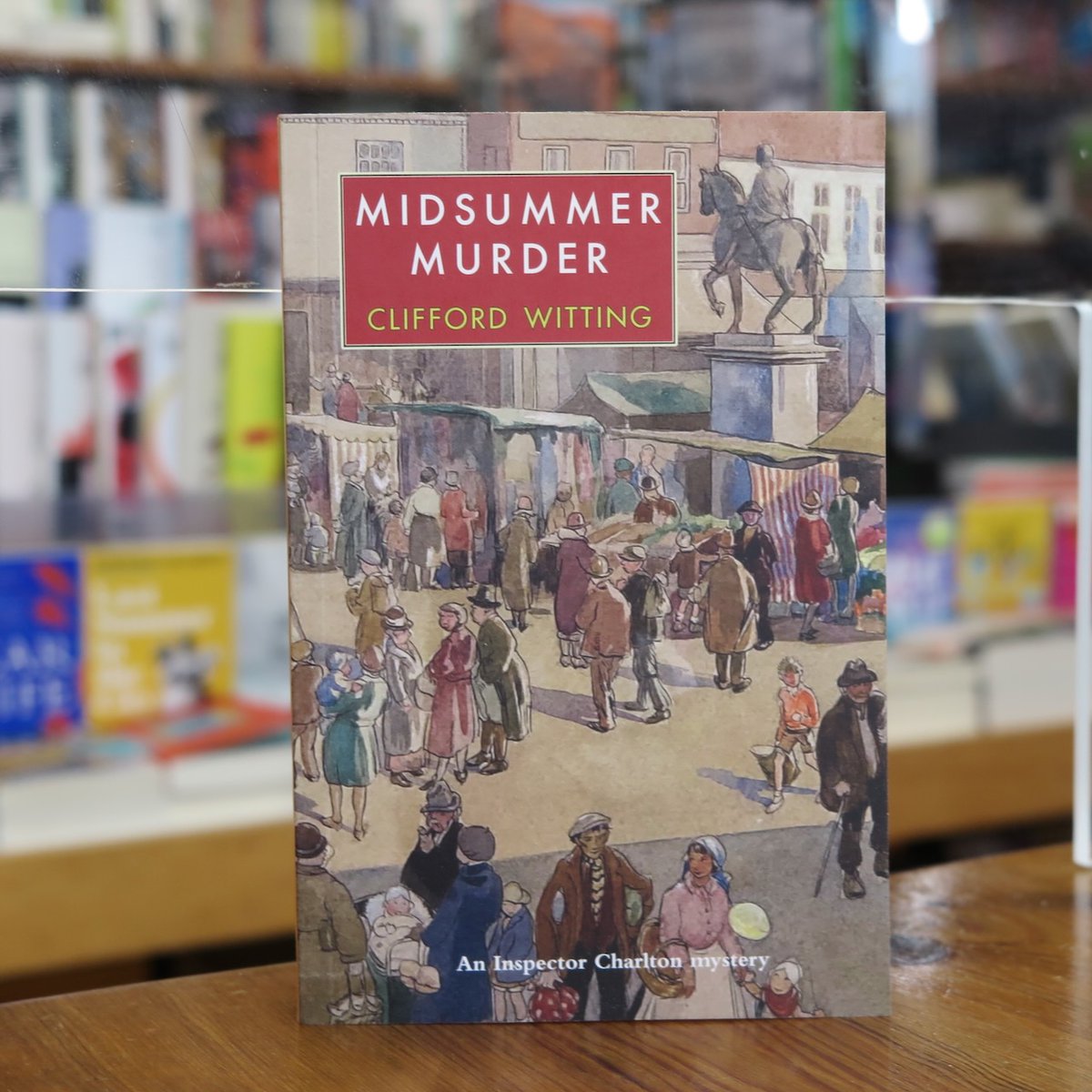 SReadBooks's tweet photo. Inspector Charlton is back, and he's finally recalling "that 'orrible to-do in the square" though "it has hitherto been the author's fixed determination to write nothing on that subject..." Clifford Witting's 1937 mystery #MidsummerMurder! @Galileobooks https://t.co/295sM8JJ8I https://t.co/rJKV8hkByH