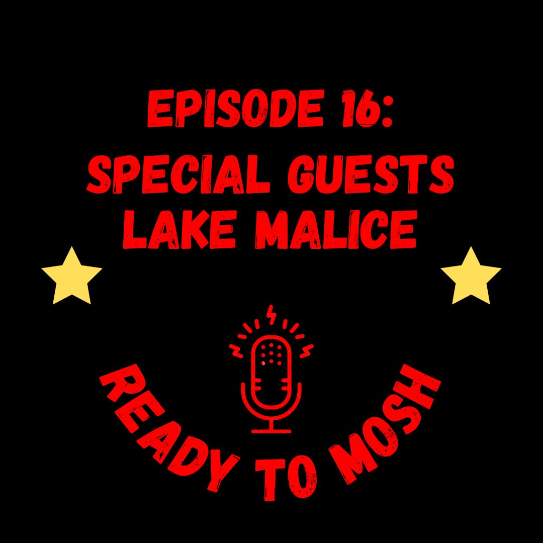 Readytomoshcast's tweet photo. 📢EPISODE 16 - we chat with Blake and Alice from @lakemalice about how the band started, playing this year's @downloadfest, support slots with @bloodywood and upcoming festivals + they face the RTM Quickfire Round!
Listen now - link in bio
#readytomosh #lakemalice https://t.co/8mfPZRQo4I