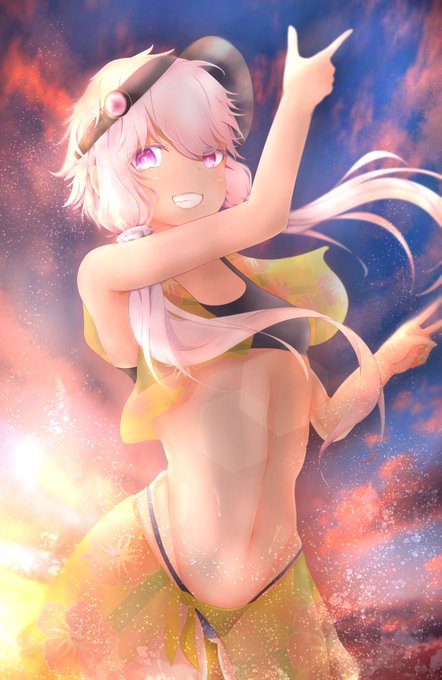 夕焼け海のゆかりん
#結月ゆかり 