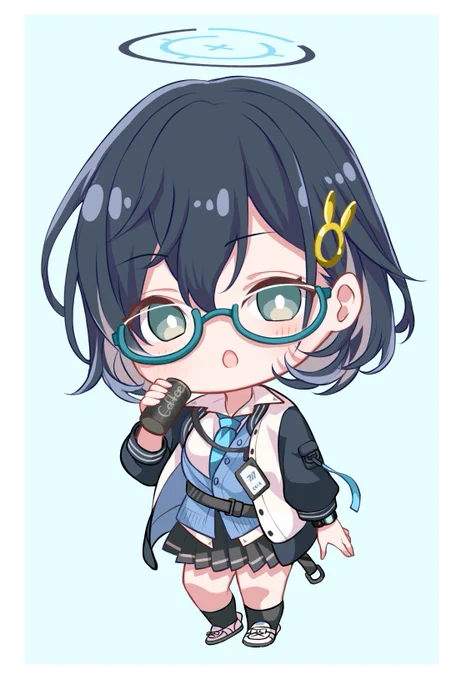 チヒロちゃん(ちみちょいのれんしゅう#ブルアカ 