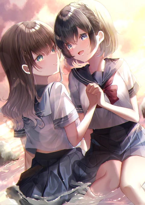 茜さす想い#創作百合 