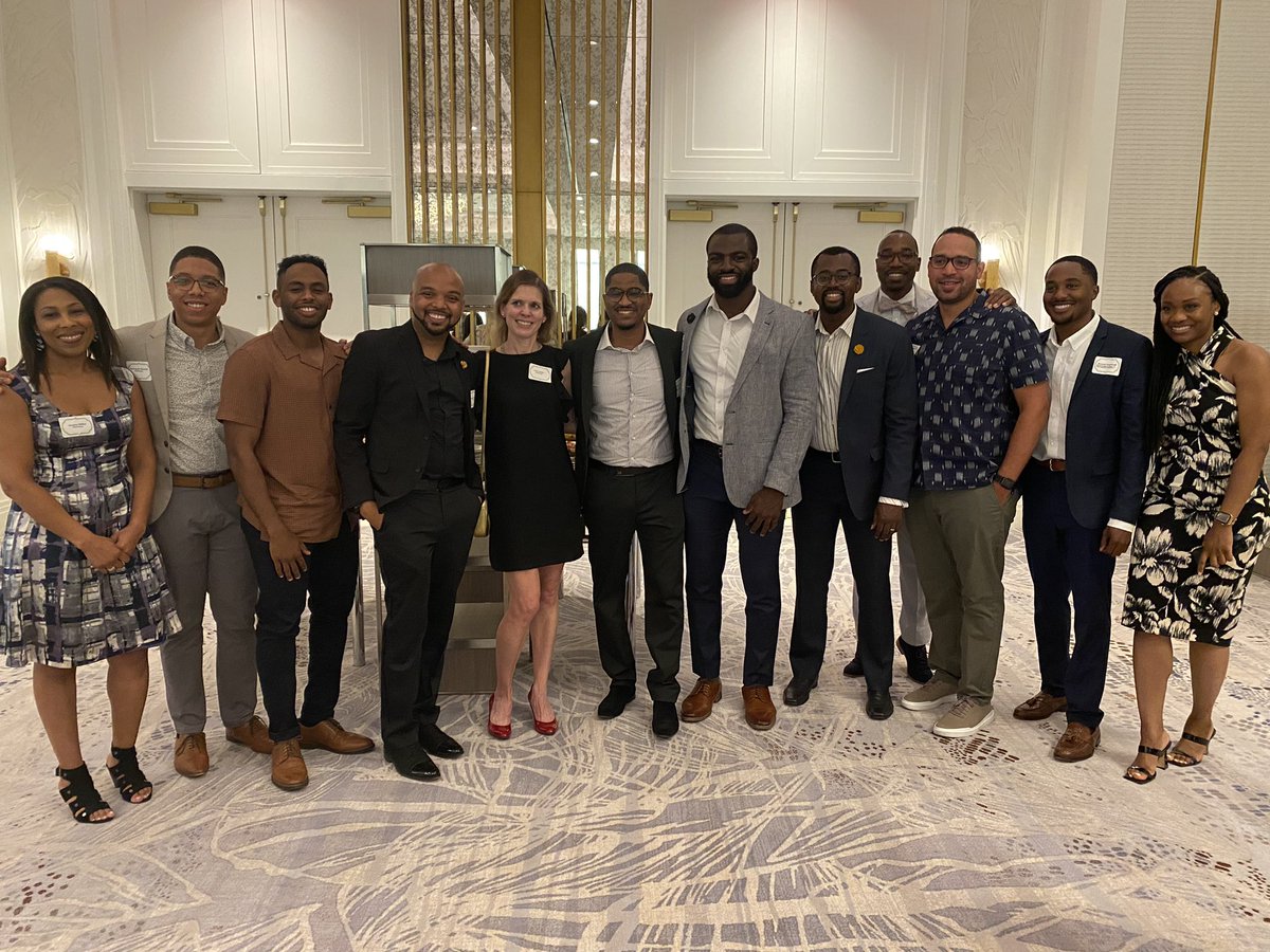 Marques Bradshaw MD, MSCR (@drmarqbrad) on Twitter photo When @VUMCradiology rolls, we roll deep. Truly appreciative of <a href="/ErinCookeMD/">Erin Cooke, MD</a> support at the annual welcome dinner for incoming UiM residents, it means a lot when your PD puts actions to words. šø of faculty, residents, & 2 medical students.
#ItsJustDifferentHere
#JoinUs #WeMove When @VUMCradiology rolls, we roll deep. Truly appreciative of <a href="/ErinCookeMD/">Erin Cooke, MD</a> support at the annual welcome dinner for incoming UiM residents, it means a lot when your PD puts actions to words. šø of faculty, residents, & 2 medical students.
#ItsJustDifferentHere
#JoinUs #WeMove