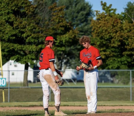 Longtime friends Isaac Sturgess and Fischer Hendershot for our 18U Foutch Select team. Both will be juniors at Flint Powers where they’ll be teammates in baseball & basketball again. @sturgess_isaac @fish_fischer24 @Powersbaseball