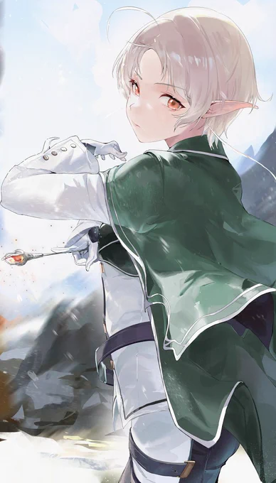 WHITE #無職転生 #シルフィエット  