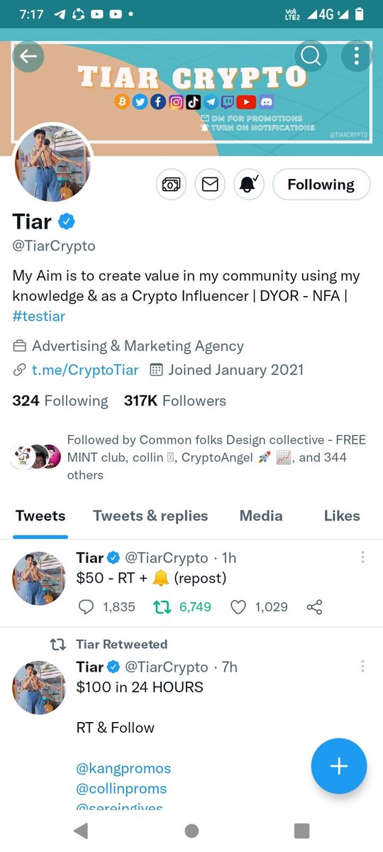 $1000 tweet media