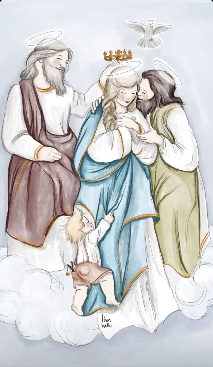 La Asunción de María al cielo nos confirma aún más en la promesa de que nos espera la vida eterna. El amor del Hijo, del Padre y del Espíritu la elevan a la gloria