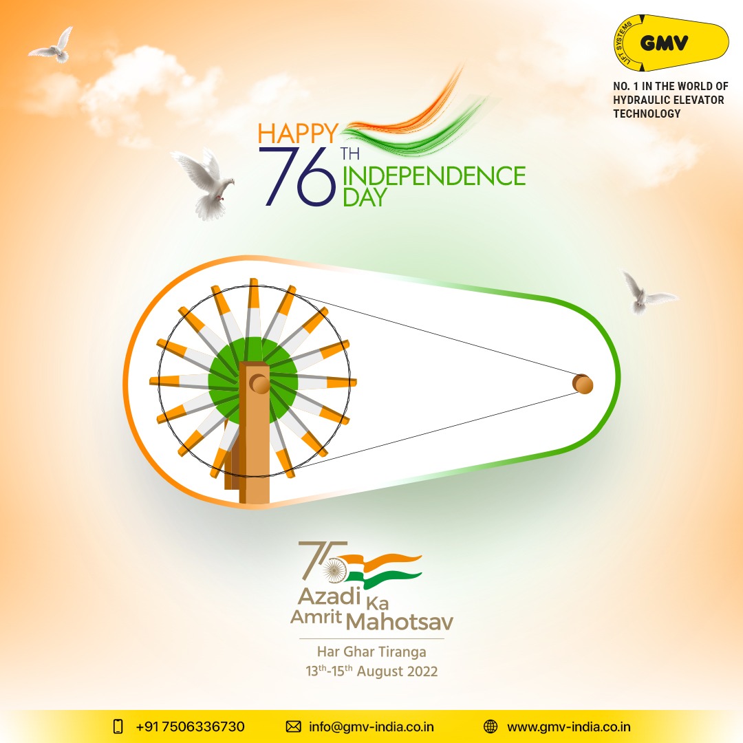 gmvindia's tweet photo. #GMVIndia Celebrating 76th Independence Day 🇮🇳
Let's salute the Nation on this #IndependenceDay !

#IndependenceDayIndia #IndependenceDay2022 https://t.co/98tCYZogET